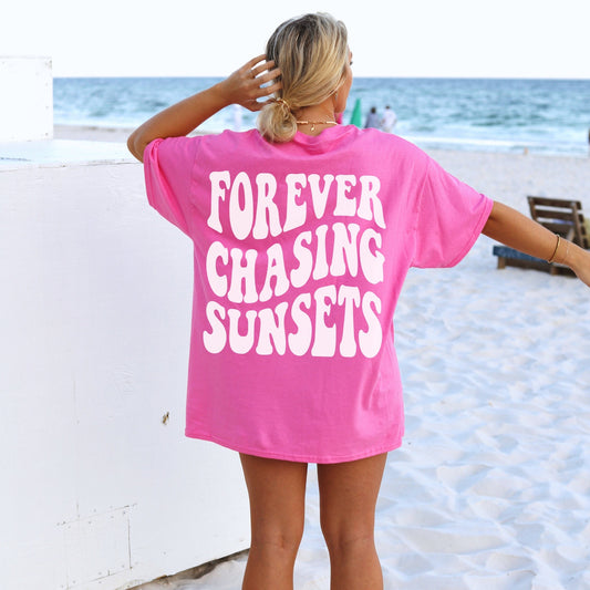 Forever Chasing Sunsets Tee