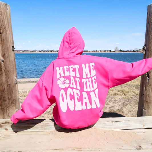 Meet Me At The Ocean Hoodie