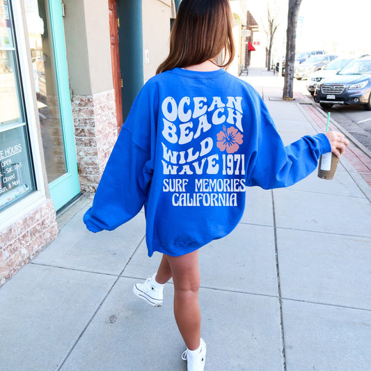 Ocean Beach Crewneck