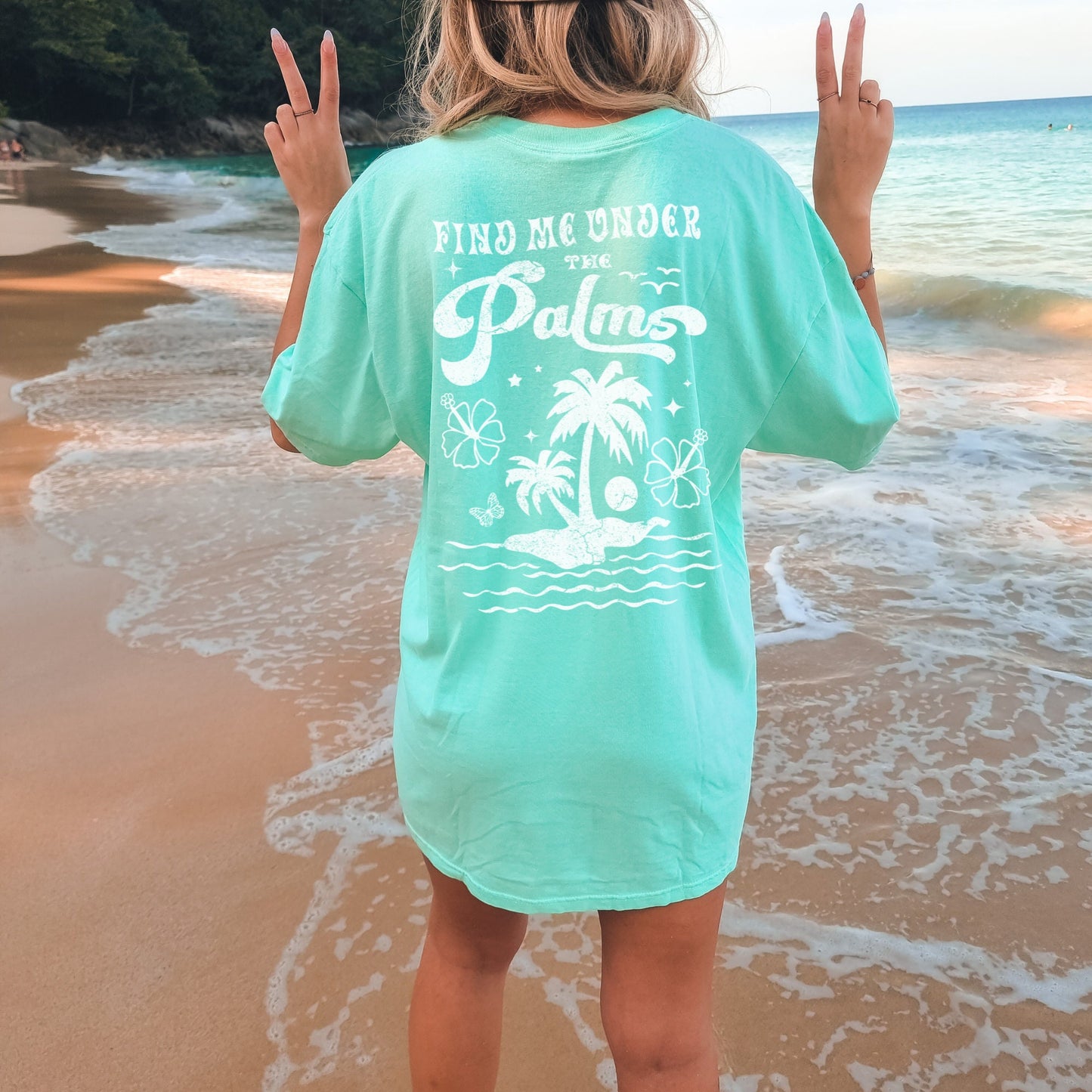 Under The Palms Tee