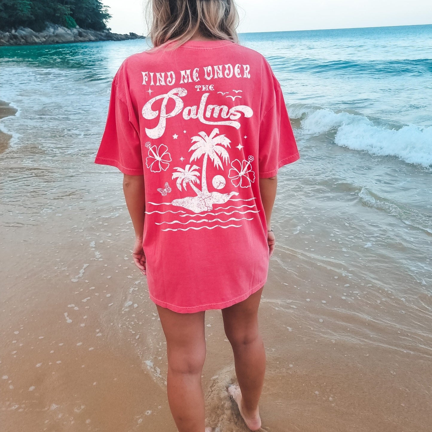 Under The Palms Tee