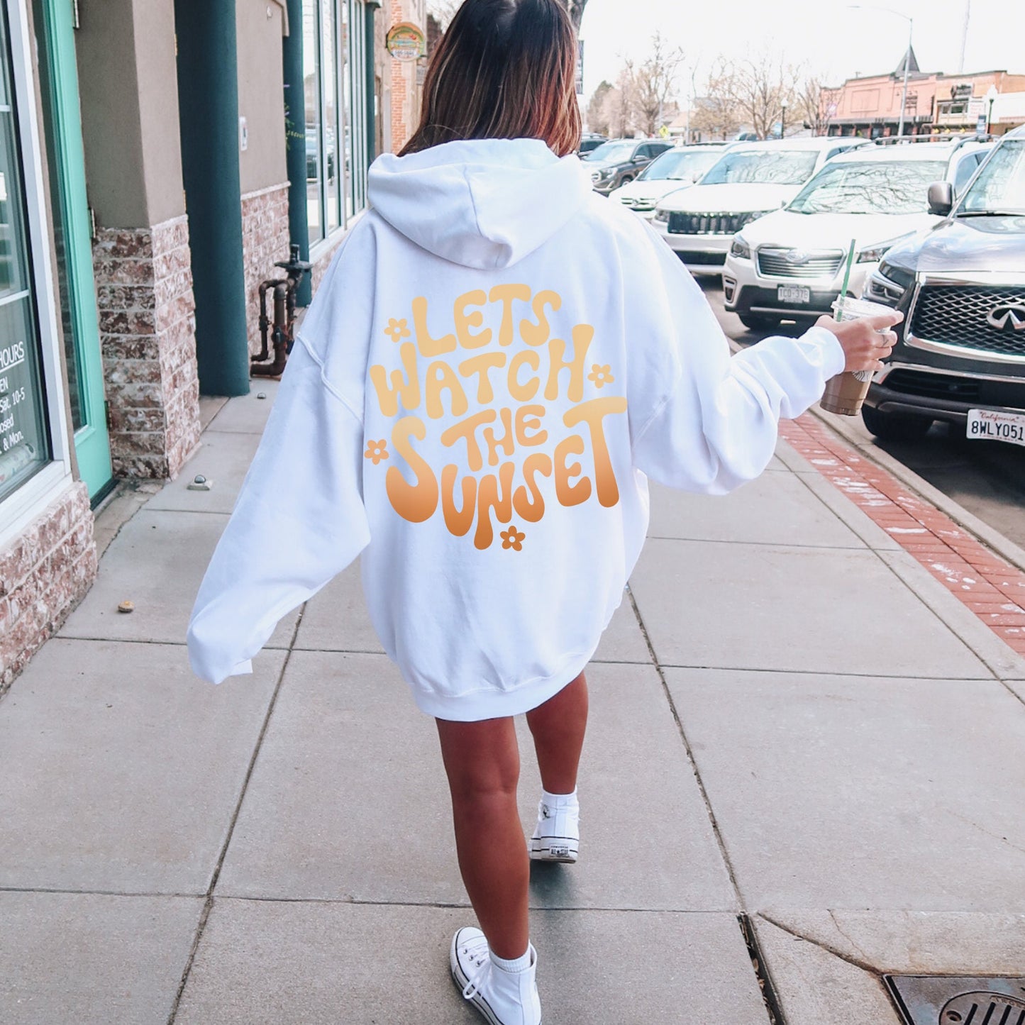 Lets Watch The Sunset Hoodie