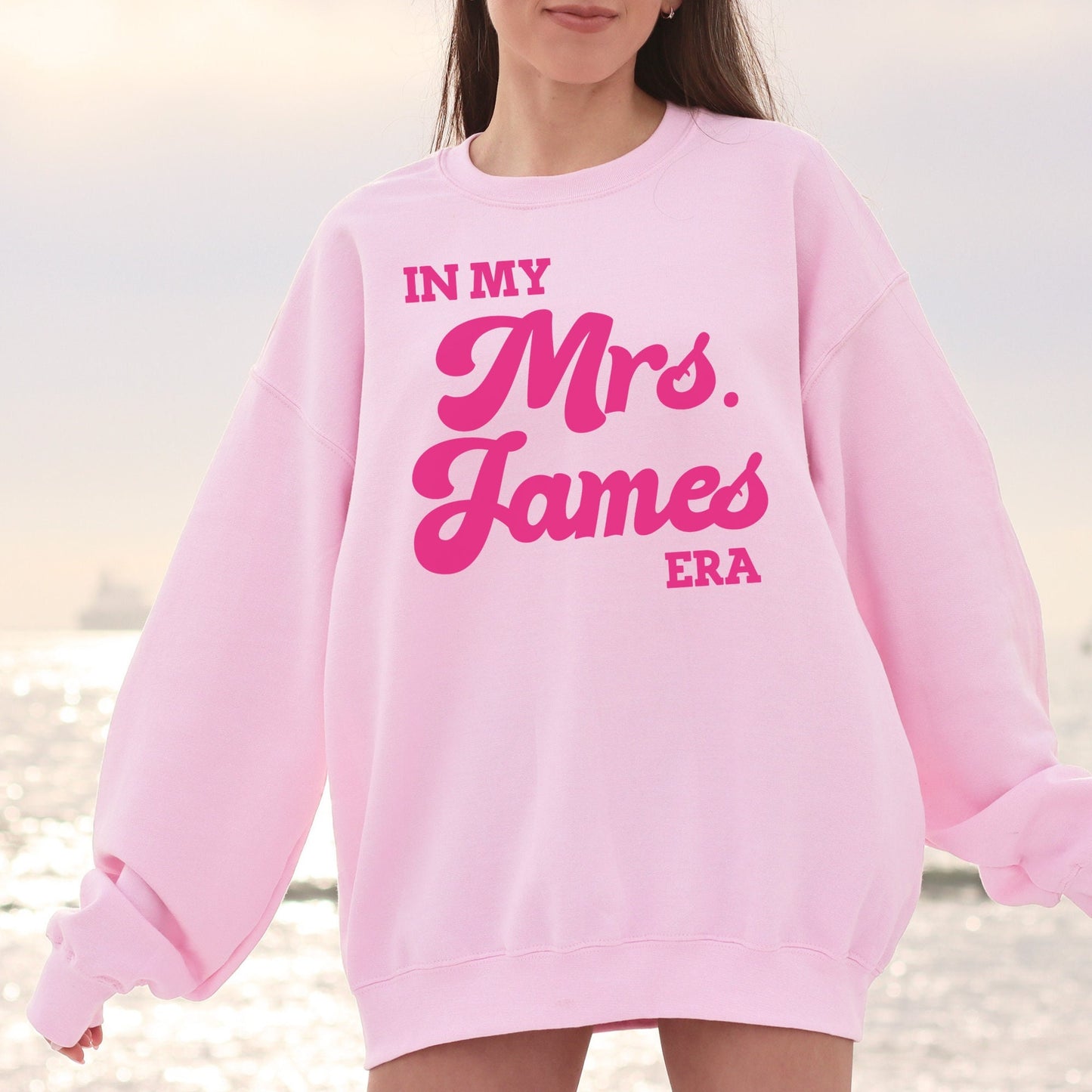 Custom Last Name Sweatshirt