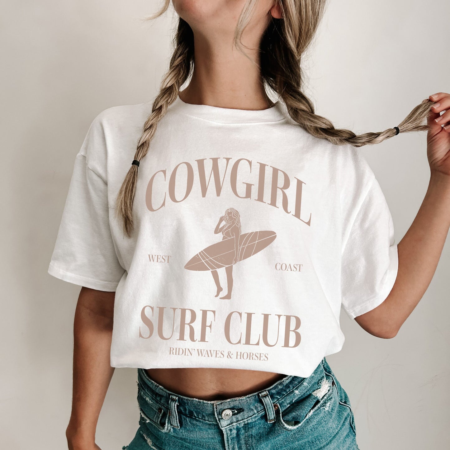 Cowgirl Surf Club Tee