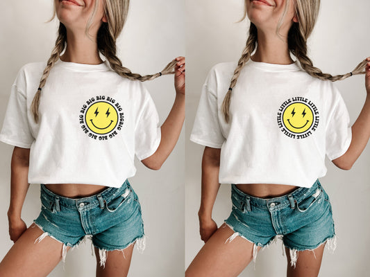 Big Little Smiley Tees