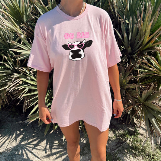 Big Little Cow Tees