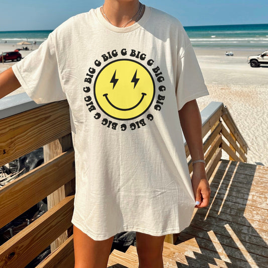 Big Little Smiley Tees